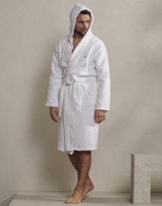Marc O'Polo Classic (with hood) Wit Badjas M