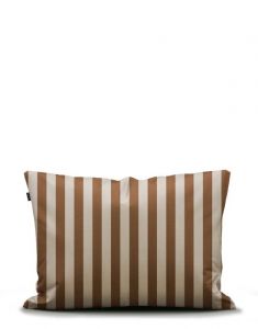 Marc O'Polo Classic Stripe Toffee Brown Kussensloop 60 x 70 cm