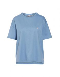 ESSENZA Colette Uni marine blue Top korte mouw S