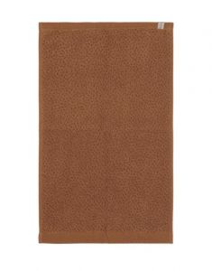 ESSENZA Connect Organic Breeze Leather brown Gastendoek 30 x 50 cm