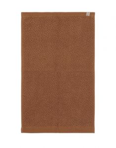 ESSENZA Connect Organic Breeze Leather brown Gastendoek 30 x 50 cm