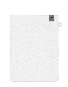 ESSENZA Connect Organic Breeze Weiß Waschhandschuhe 16 x 22 cm