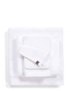 ESSENZA Connect Organic Breeze Weiß Waschhandschuhe 16 x 22 cm