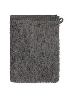 ESSENZA Connect Organic Lines Grau Waschhandschuhe 16 x 22 cm