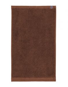 ESSENZA Connect Organic Uni Leather brown Handdoek 60 x 110 cm