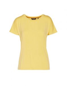 ESSENZA Ellen Uni Dreamy yellow Top korte mouw S