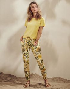 ESSENZA Ellen Uni Dreamy yellow Top korte mouw XS