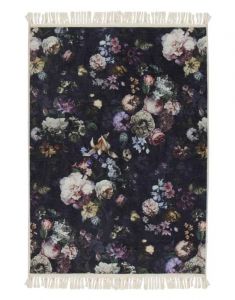 ESSENZA Fleur Nightblue Teppich 120 x 180 cm