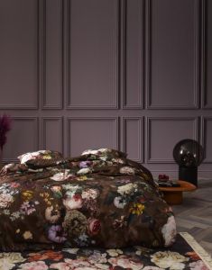 ESSENZA Fleur Chocolate Dekbedovertrekset 240 x 220 cm