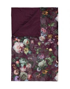 ESSENZA Fleur Burgundy Tagesdecke 220 x 265 cm