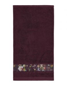 ESSENZA Fleur Plum Handtuch 70 x 140 cm