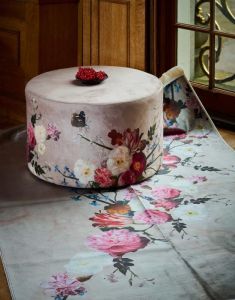ESSENZA Flower Statement Stone Vloerkleed 120 x 180 cm