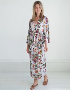 ESSENZA Ilona Fleur Grijs Kimono XL