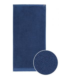 ESSENZA Connect Organic Uni Blau Handtuch 60 x 110 cm