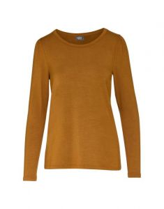 ESSENZA Jeanne Uni Bronze brown Top lange mouw S