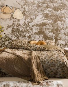 ESSENZA Julia Cafe Noir Plaid 150 x 200 cm