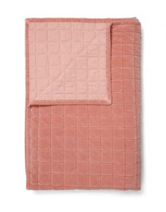 ESSENZA Julia Earth pink Plaid 150 x 200 cm