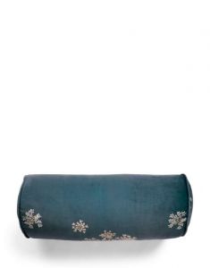 ESSENZA Lauren Indigo Blue Nackenrolle 22 x 50 cm