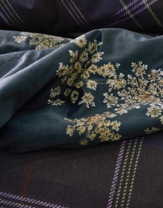 ESSENZA Lauren Indigo Blue Plaid 135 x 170 cm
