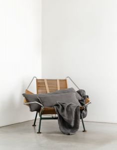 Marc O'Polo Linka Donkergrijs Sprei 220 x 265 cm