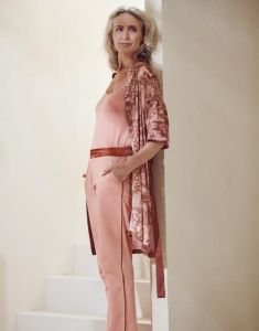 ESSENZA Lou Uni Earth pink Lange broek XL