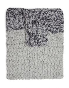 Marc O'Polo Maiku Warm charcoal Plaid 130 x 170 cm