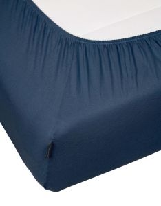 Marc O'Polo Marc O'Polo Jersey Navy Hoeslaken 140-160 x 200-220 cm
