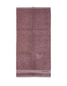 Marc O'Polo Melange Aubergine / Lavendel mist Handdoek 50 x 100 cm