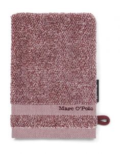 Marc O'Polo Melange Aubergine / Lavendel mist Washand 16 x 22 cm