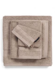 Marc O'Polo Melange Beige / Clay Waschhandschuhe 16 x 22 cm