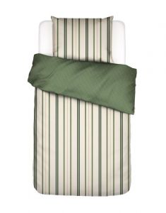 ESSENZA Meryl Pure olive Dekbedovertrekset 140 x 220 cm