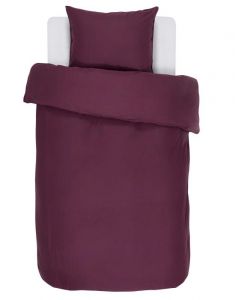 ESSENZA Minte Burgundy Dekbedovertrekset 140 x 220 cm