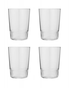 Marc O'Polo Moments Transparent Tumbler groot set 4-delig 48 cl