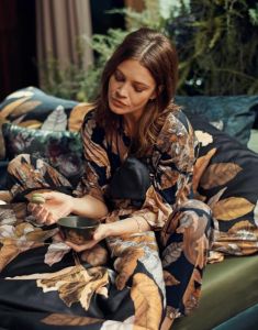 ESSENZA Naomi Gwyneth Nightblue Lange broek S