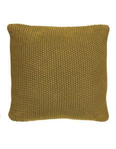 Marc O'Polo Nordic knit Oil Yellow Dekokissen 50 x 50 cm