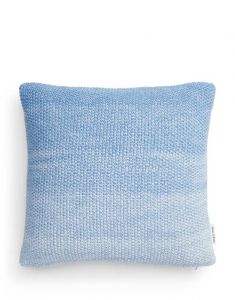 Marc O'Polo Nordic knit melange Denim blue Sierkussen 50 x 50 cm