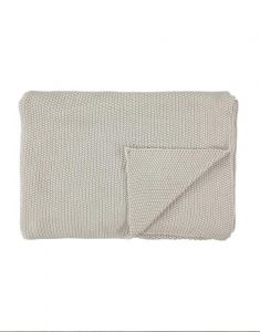 Marc O'Polo Nordic knit Oatmeal Plaid 130 x 170 cm