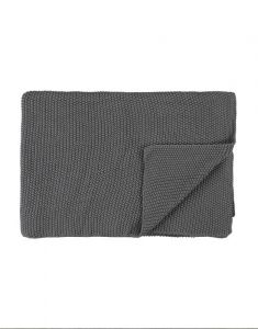 Marc O'Polo Nordic knit Stone Plaid 130 x 170 cm