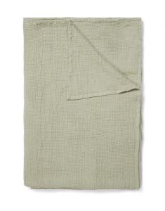 Marc O'Polo Norell Sage green Plaid 150 x 200 cm