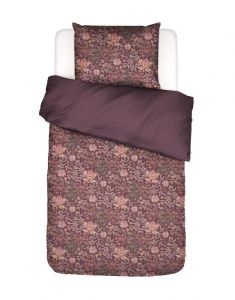 ESSENZA Ophelia Plum wine Dekbedovertrekset 140 x 220 cm