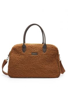 ESSENZA Pebbles Teddy Leather brown Weekendtas One Size