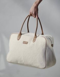 ESSENZA Pebbles Teddy Vanilla Weekendtas One Size