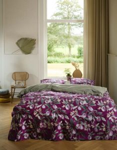 COVERS & CO Plums perfect Multi Dekbedovertrekset 140 x 220 cm