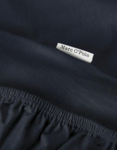 Marc O'Polo Premium Organic Jersey Navy Hoeslaken 140-160 x 200-220 cm