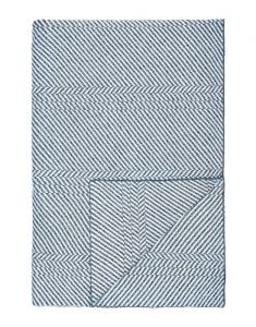 Marc O'Polo Rik Blau Plaid 130 x 170 cm