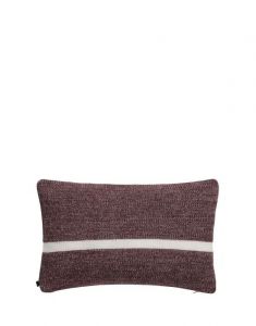 Marc O'Polo Rivar Aubergine Sierkussen 30 x 50 cm