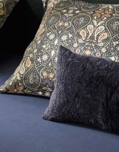 ESSENZA Roeby Nightblue Dekokissen 30 x 50 cm