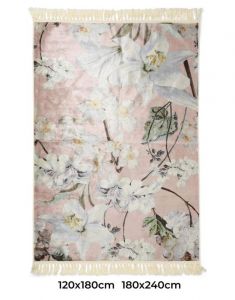 ESSENZA Rosalee Dark Blush Teppich 180 x 240 cm