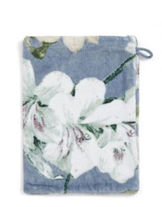 ESSENZA Rosalee Blauw Washand 16 x 22 cm