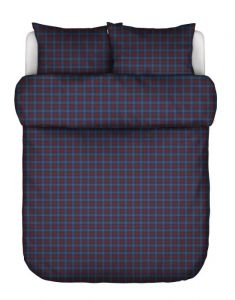 Marc O'Polo Rune Dark Navy Dekbedovertrekset 200 x 220 cm
